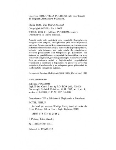 Animal pe moarte Animal pe moarte