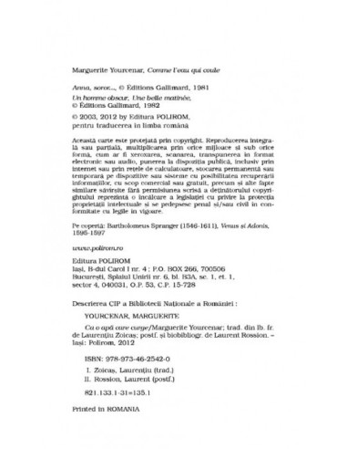 Ca o apă care curge (ediţie de buzunar)