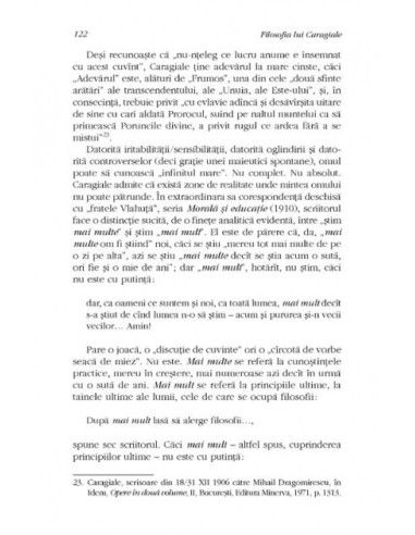 Filosofia lui Caragiale Filosofia lui Caragiale