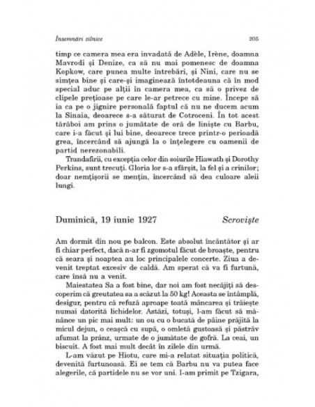 Însemnări zilnice. Volumul al IX-lea (1 ianuarie-31 decembrie 1927)