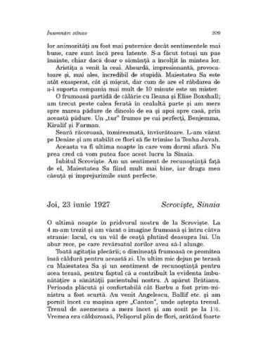 Însemnări zilnice. Volumul al IX-lea...