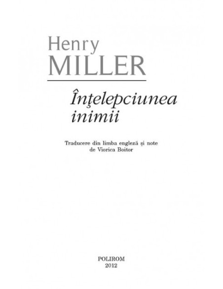 Înţelepciunea inimii