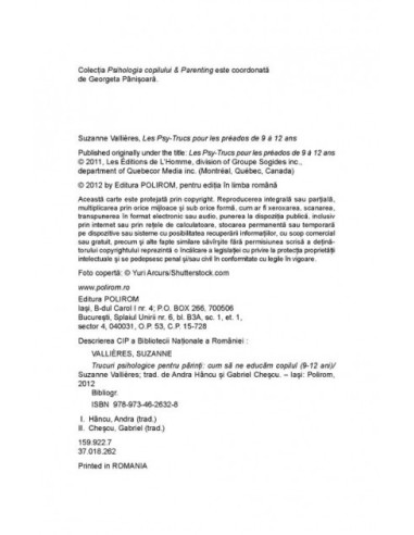 Trucuri psihologice pentru părinţi