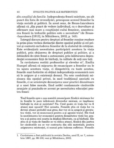 Evoluții politice ale maternității:... Evoluții politice ale maternității:...
