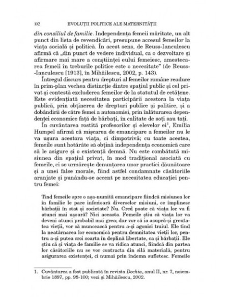 Evoluții politice ale maternității: perspective feministe