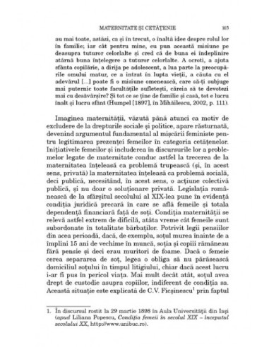 Evoluții politice ale maternității:... Evoluții politice ale maternității:...