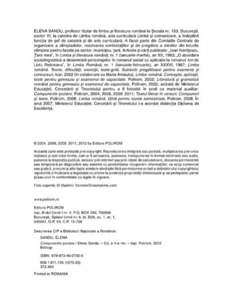 Compunerile şcolare