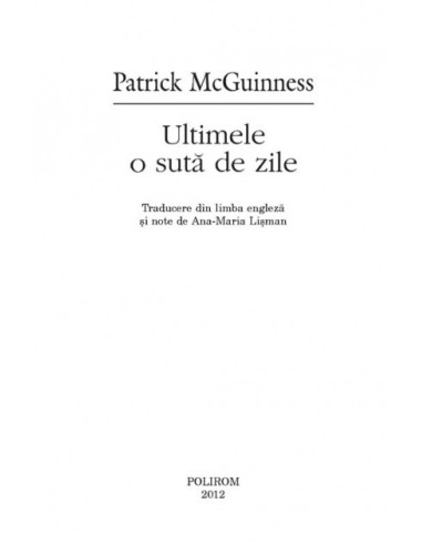 Ultimele o sută de zile