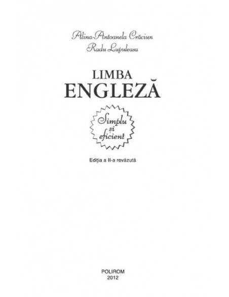 Limba engleză. Simplu şi eficient