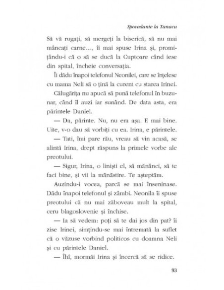 Spovedanie la Tanacu