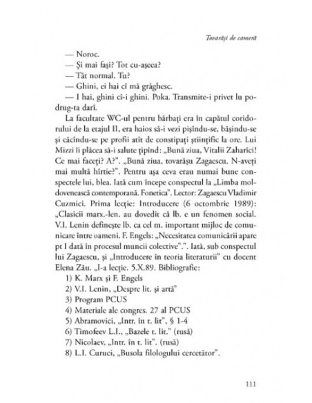 Tovarăși de cameră. Student la Chișinău. Rockman