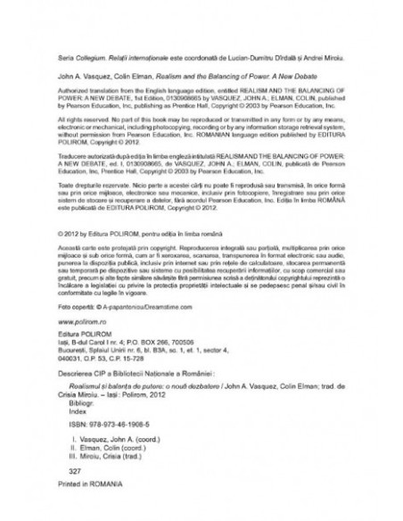 Realismul și balanța de putere