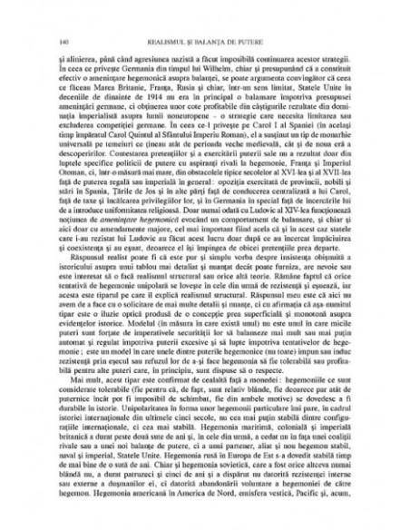 Realismul și balanța de putere