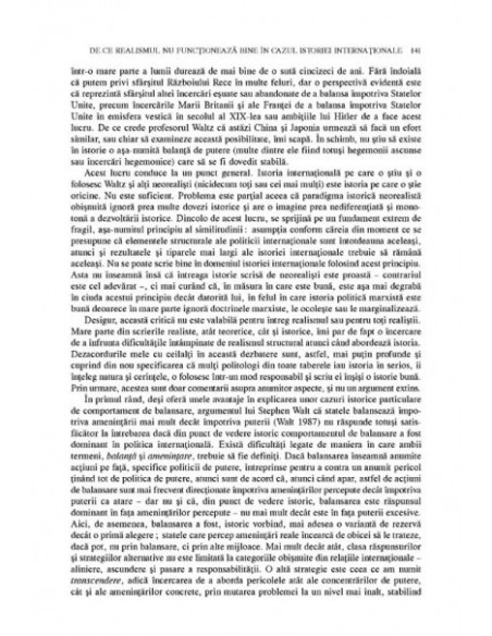 Realismul și balanța de putere