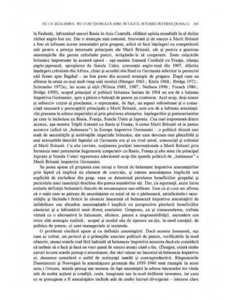 Realismul și balanța de putere