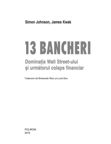 13 bancheri