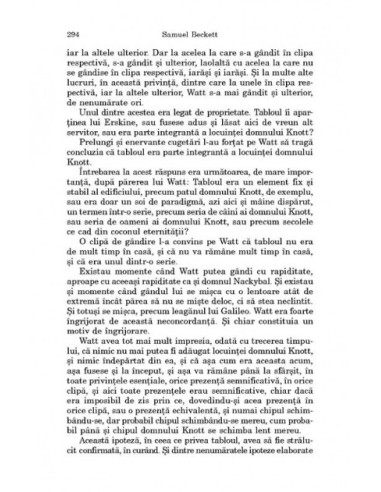 Opere II. Murphy. Watt. Vis cu femei...