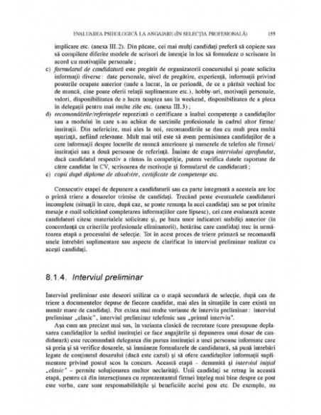 Pregătirea și realizarea evaluării psihologice individuale: norme, metodologie și proceduri