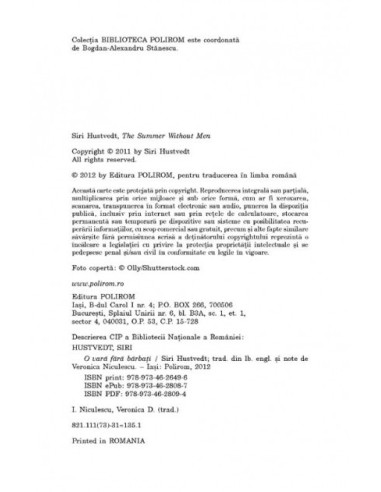 O vară fără bărbaţi