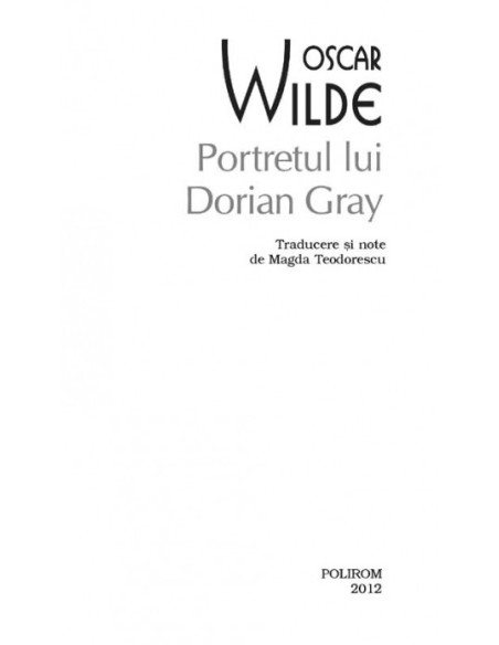 Portretul lui Dorian Gray