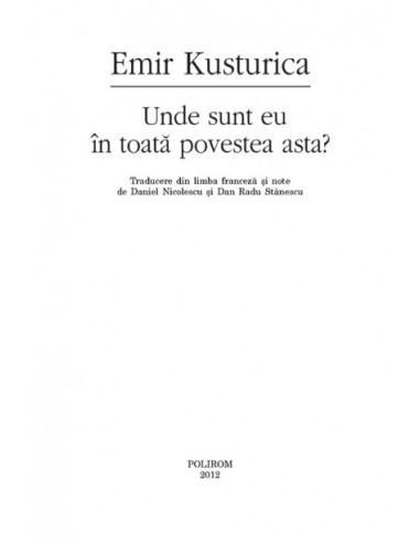 Unde sunt eu în toată povestea asta?