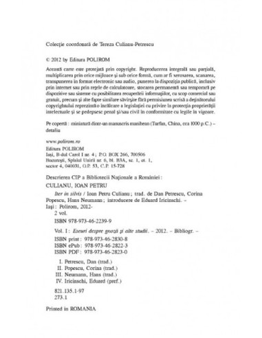 Iter in silvis. Vol. I: Eseuri despre...