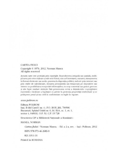 Cartea fiului Cartea fiului