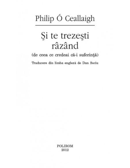 Şi te trezeşti râzând