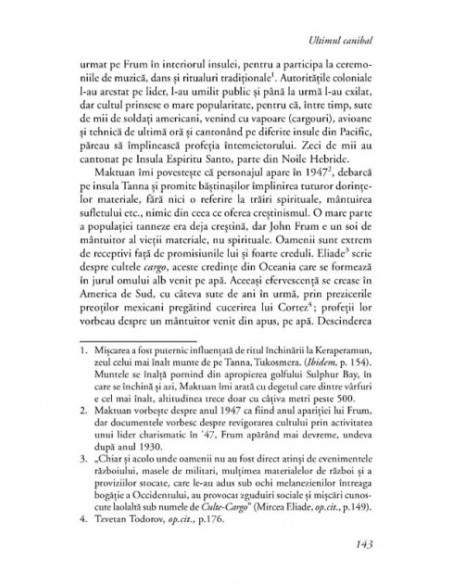Ultimul canibal. Jurnal de antropolog