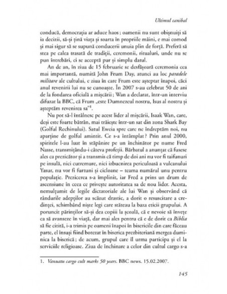 Ultimul canibal. Jurnal de antropolog