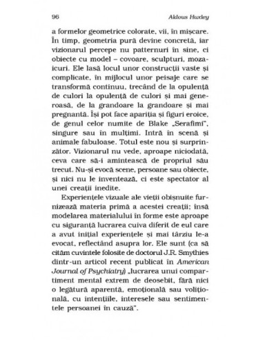 Porţile percepţiei. Raiul şi iadul