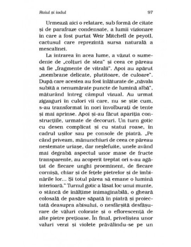 Porţile percepţiei. Raiul şi iadul