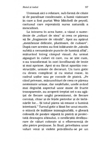 Porţile percepţiei. Raiul şi iadul