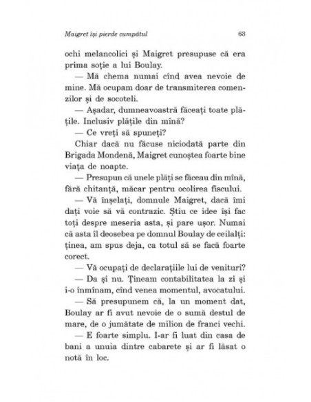 Maigret își pierde cumpătul