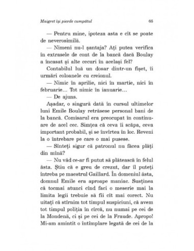 Maigret își pierde cumpătul