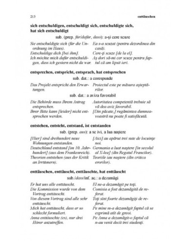 Dicționar de verbe germane