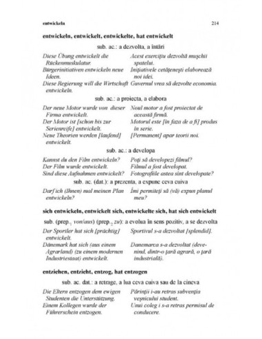 Dicționar de verbe germane