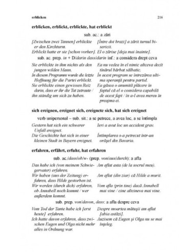 Dicționar de verbe germane