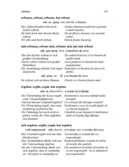 Dicționar de verbe germane