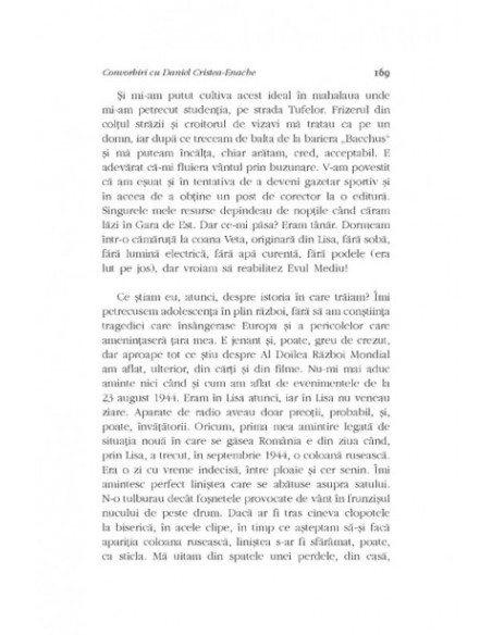 Convorbiri cu Daniel Cristea-Enache