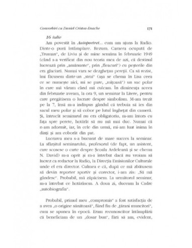 Convorbiri cu Daniel Cristea-Enache