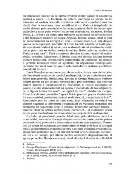 Critica în tranșee. De la realismul socialist la autonomia esteticului