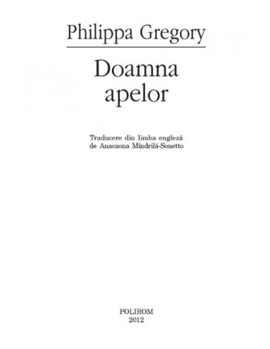 Doamna apelor