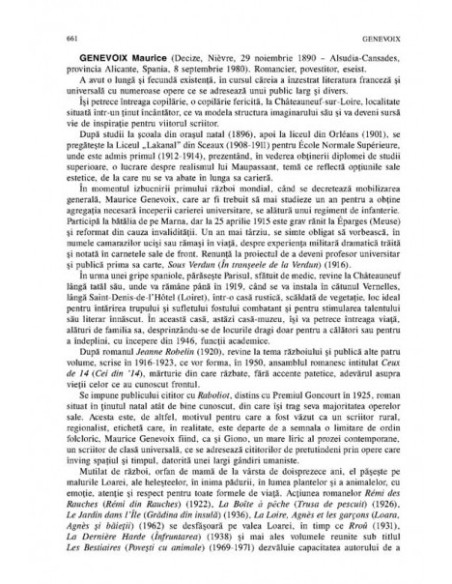 Dicționar de scriitori francezi