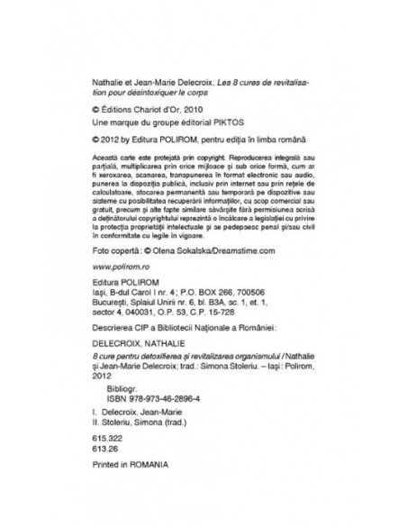 8 cure pentru detoxifierea şi revitalizarea organismului