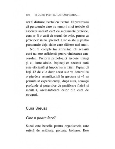 8 cure pentru detoxifierea şi...