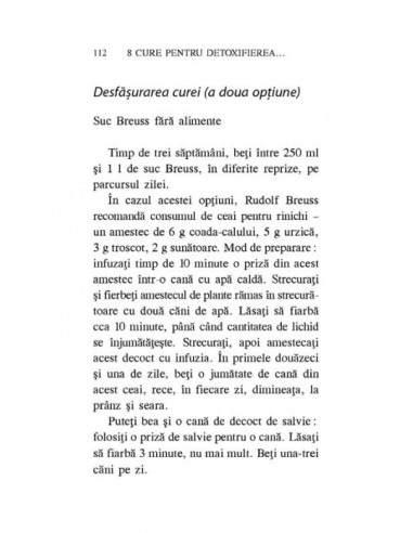 8 cure pentru detoxifierea şi...