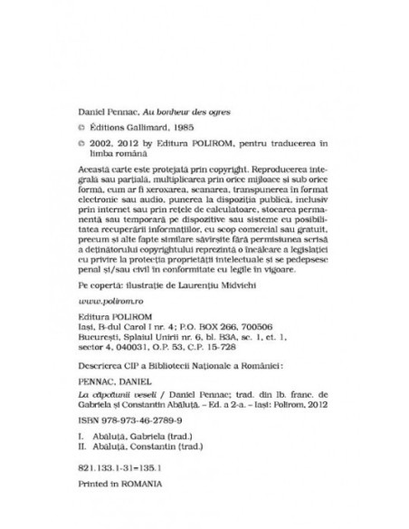 La căpcăunii veseli (ediţie de buzunar)