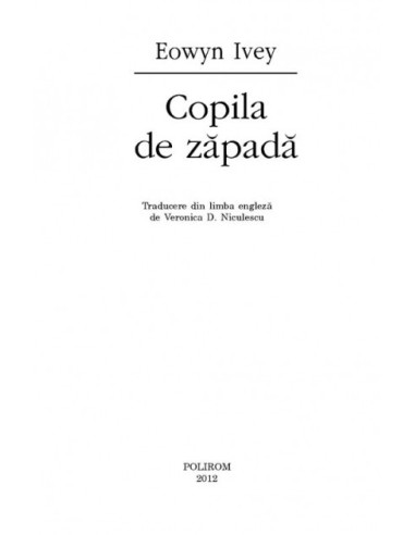Copila de zăpadă
