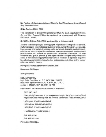 Cum să obţii maximum în orice negociere. 